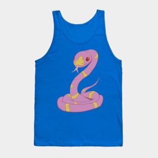 Pink Snake Tank Top